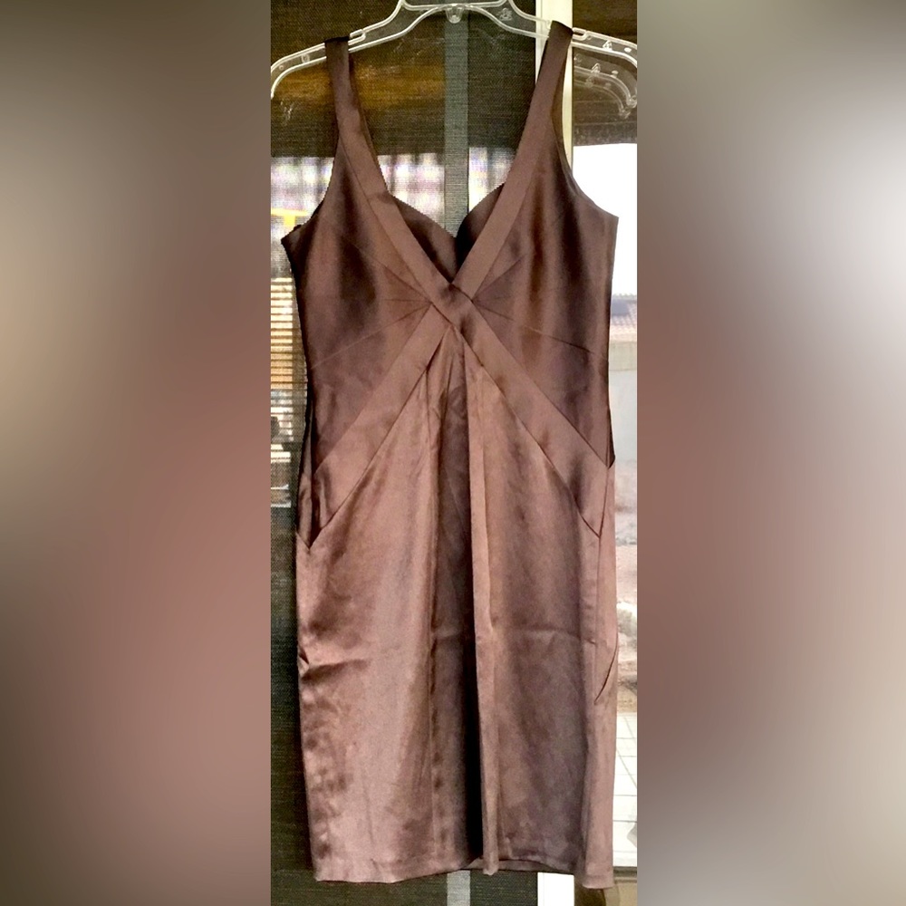 MaxandCleo satin dress, size 8, new with tags